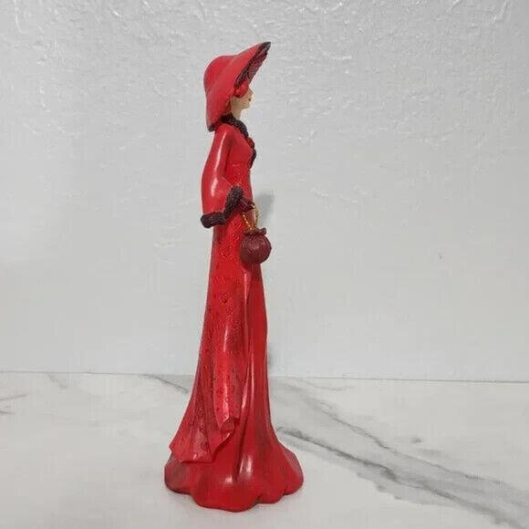 2/$50 Thomas Kinkade In the Red Spirit Figurine #1087A – 2009 Passion for Red - Picture 5 of 8